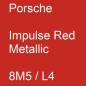 Preview: Porsche, Impulse Red Metallic, 8M5 / L4.